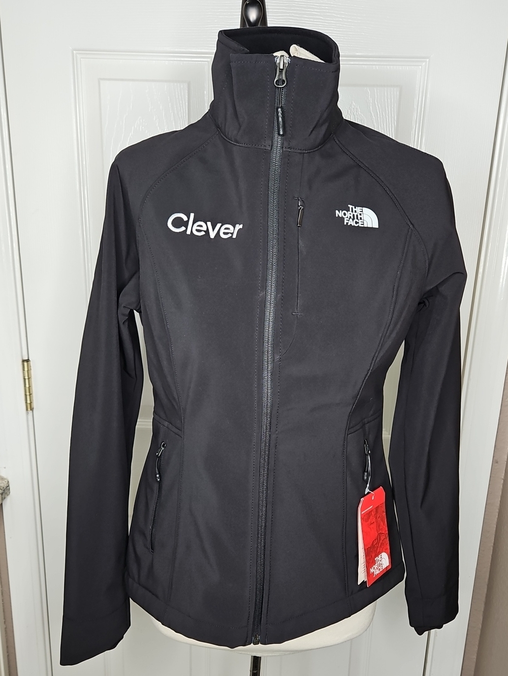 The North Face Appex Barrir Women's Black Softshell Utility Jacket Size Small
